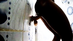 shower wall dildo makes me cum and cum