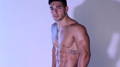 Dalton Sexy And Fit In Studio