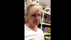 Sexy Milf Supermarket Flash