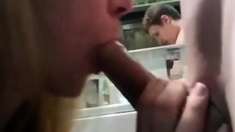 Homemade blowjob