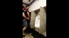 breeding a slut in a Public Bathroom