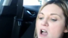 Girl Gets Caught Sucking And Fucking In Car Pt.2