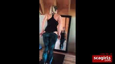 Extremely Hot Muscle Woman Fucked After Yoga Class