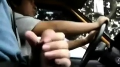 Bigcockflasher - Flashing the taxi driver