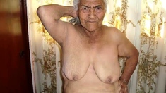 HELLOGRANNY Old busty whores with huge tits show off in bed