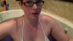 Big boobs milf masturbating