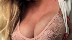 Blonde MILF with Big Boobs Playing Cam Free Porn