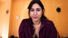 Brunette Solo Webcam Masturbation