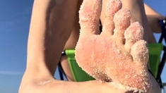 Amateur Trampling brings you Foot Fetish xxx mov