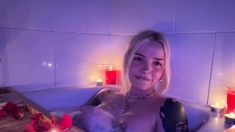 babyfooji - Valentines Day bathtub JOI