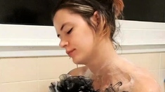 Curly Blonde Teen Records Solo Dildo Masturbation More at
