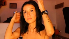 Amateur Teen Georgeus Brunette 1