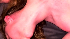 Amateur blowjob and cumshot homevideo