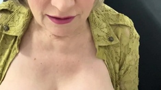 Blonde MILF with Big Boobs Playing Cam Free Porn