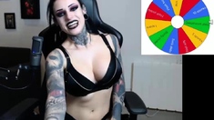 Big boobs milf masturbates with her dildo