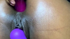 Hot Black Maid Does Some Webcam Black and Ebony