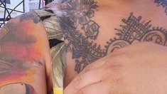 Beautiful brunette with big boobs jerk off instrucions