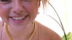 Stacked brunette goes solo toys and masturbation