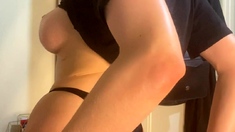 Hottest brunette solo webcam masturbation 2