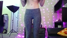 Leann amateur beautiful brunette with big boobs