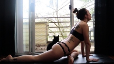 Lewd Amateur Brunette Teen Meg Davis Webcam Masturbation