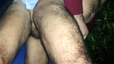 Bareback Latin Amateur Anal in the Woods