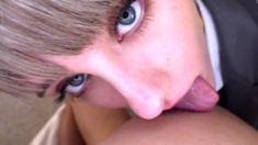 Hardcore Blowjob And Cumshot