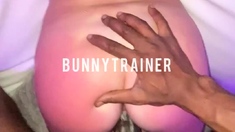Big cock EXGF interracial busty geek coed blowjob
