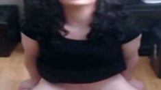 Crossdresser Cums Hands-free From Anal Toy
