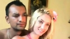 Blonde beauty and her shiek lover webcam sex