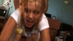 Girl In Tights Gets Fingered Then Fucked In The Chatroom