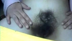 Chubby Hairy Teen Flashes On Cam