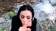 Bodacious Brunette Italian Milf Gives A