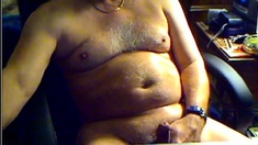 grandpa cum on cam and taste his cum