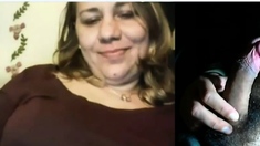 Horny Mature Flashes One Tit